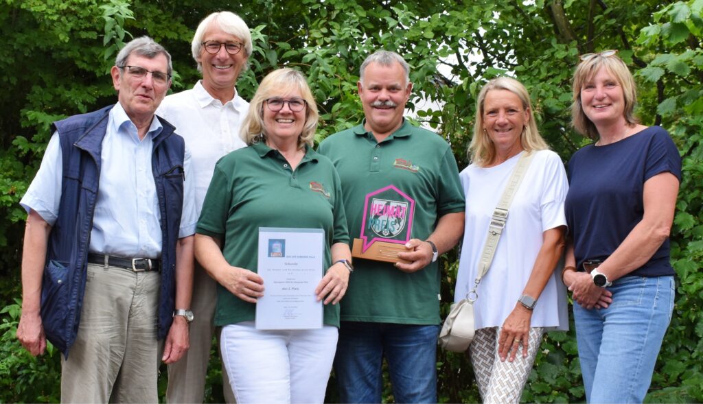 Den zweiten Platz belegt der Heimat- und Gartenbauverein Hille e.V. mit den Erlebnistagen an Reimlers Teich, Foto: Gemeinde Hille